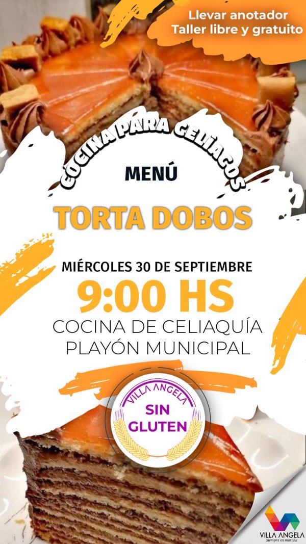 ESTE MI&Eacute;RCOLES TALLER DE COCINA PARA CEL&Iacute;ACOS EN VILLA &Aacute;NGELA 
