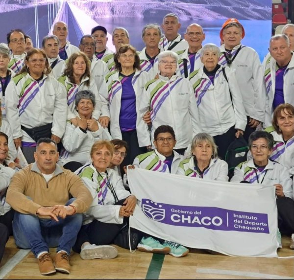 CHACO JUEGA ADULTOS MAYORES: LA DELEGACI&Oacute;N CHAQUE&Ntilde;A YA EST&Aacute; EN SAN JUAN PARA LA FINAL NACIONAL