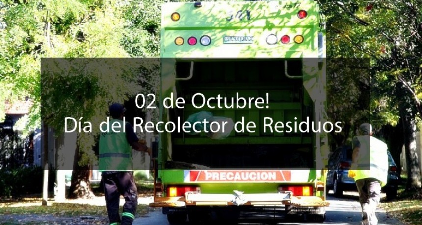 DIA NACIONAL DEL RECOLECTOR DE RESIDUOS