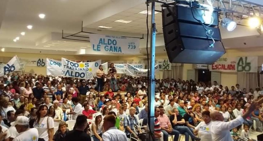 Aldo Almir&oacute;n afirm&oacute; que la Lista 739 representa el mejor proyecto para el desarrollo que Villa &Aacute;ngela se merece