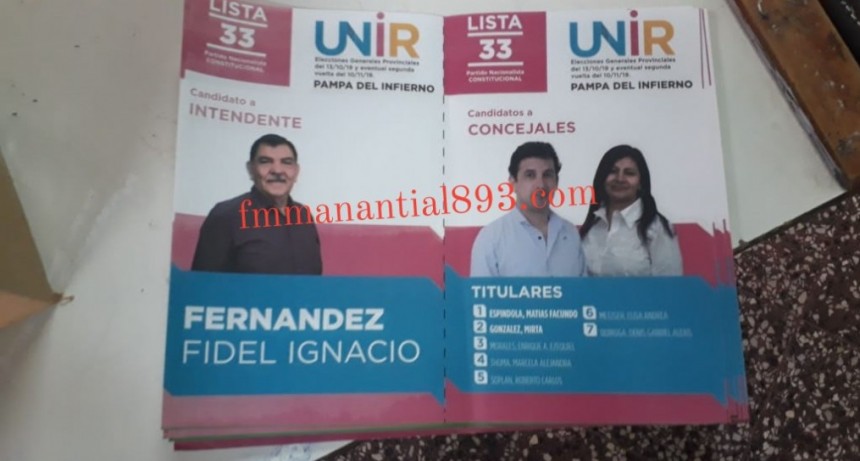 Adalberto Titi Papp &ldquo;LLEGARON BOLETAS QUE NO ERAN M&Iacute;AS, NO SE SI QUIEREN QUE GOBIERNE EN PAMPA DEL INFIERNO, PERO YO ESTOY GOBERNANDO EN VILLA ANGELA&rdquo;