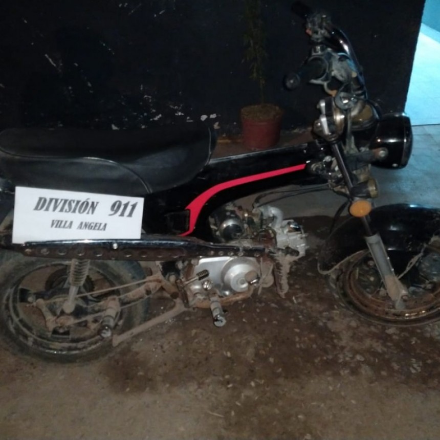 SECUESTRAN MOTO ZANELLA MODELO DAX Y BUSCAN A SU PROPIETARIO