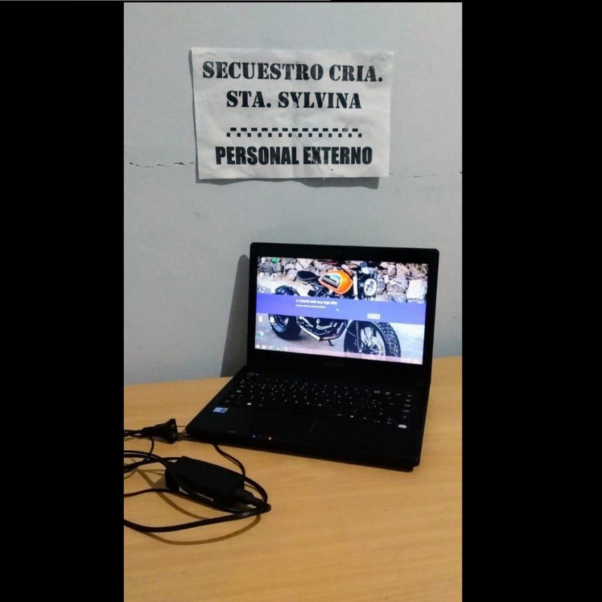 Santa Sylvina: RECUPERAN UNA NOTEBOOK ROBADA, LA ENCUENTRAN SIENDO OFERTADA EN UN GRUPO DE COMPRA Y VENTA EN FACEBOOK