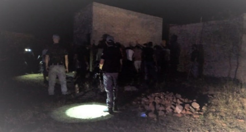 Villa Berthet: DESARTICULAN UNA FIESTA CLANDESTINA CON LA CONCURRENCIA DE 15 PERSONAS