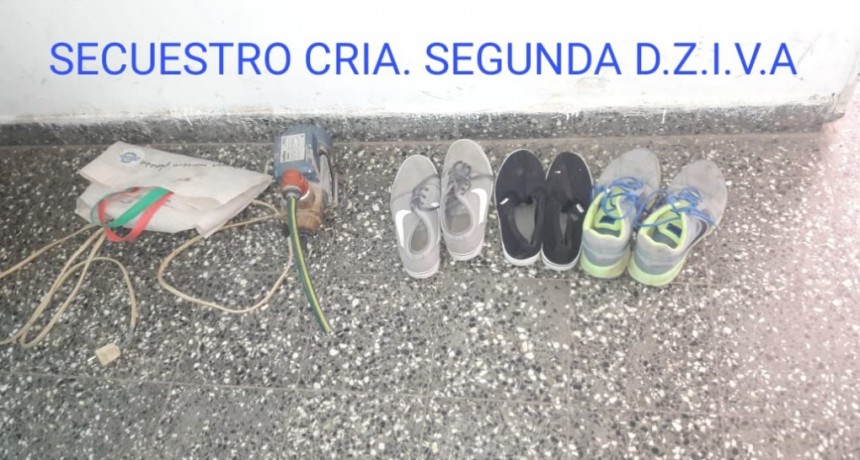 Villa &Aacute;ngela: RECUPERAN ELEMENTOS ROBADOS Y DETIENEN AL SUPUESTO AUTOR DEL HECHO