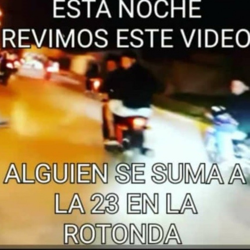 Villa Berthet: DETIENEN A UNA PERSONA POR INSTAR A LA POBLACI&Oacute;N A REALIZAR UNA CARAVANA DE MOTOS CON LA FINALIDAD DE HACER RUIDOS MOLESTOS Y WIILY
