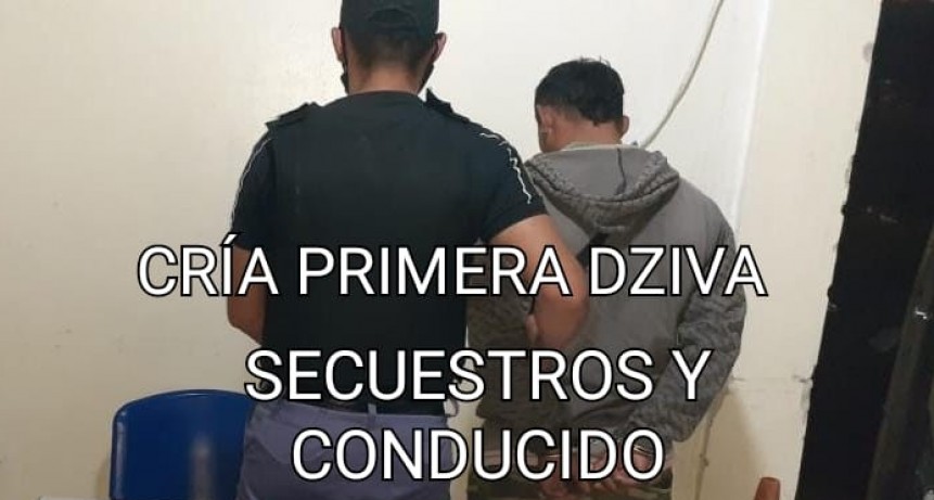 Villa &Aacute;ngela: Detienen a un Joven Identificado como autor de dos il&iacute;citos, uno cometido  en la ciudad y otro en Colonia el Pastoril