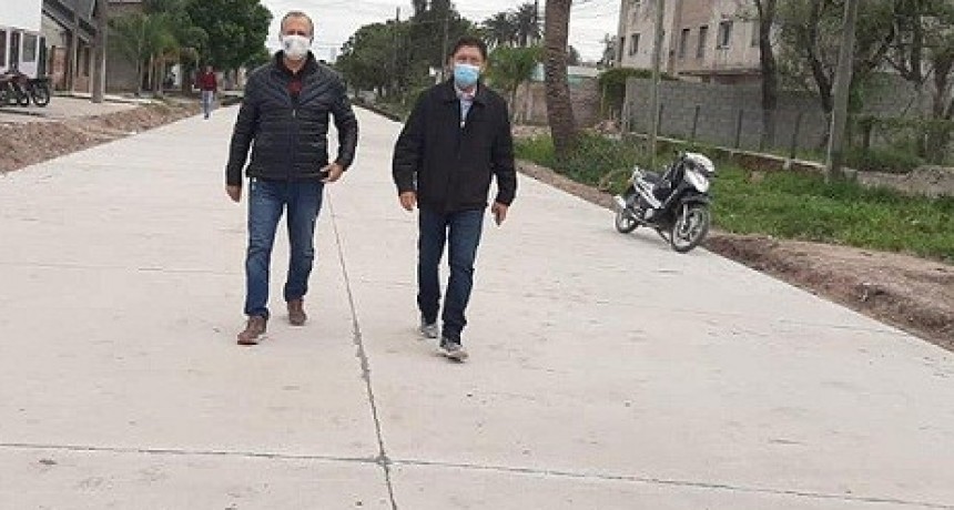 Villa &Aacute;ngela: Papp Destac&oacute; el Avance del Pavimento en la Ciudad 