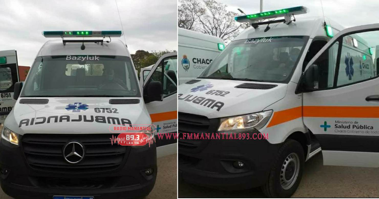 Villa &Aacute;ngela: NUEVA AMBULANCIA PARA EL HOSPITAL &ldquo;SALVADOR MAZZA&rdquo; |"son dos las que nos prometi&oacute; el Gobernador y la Ministra as&iacute; que la otra viene en camino&rdquo; expreso el Director Largion Herrera