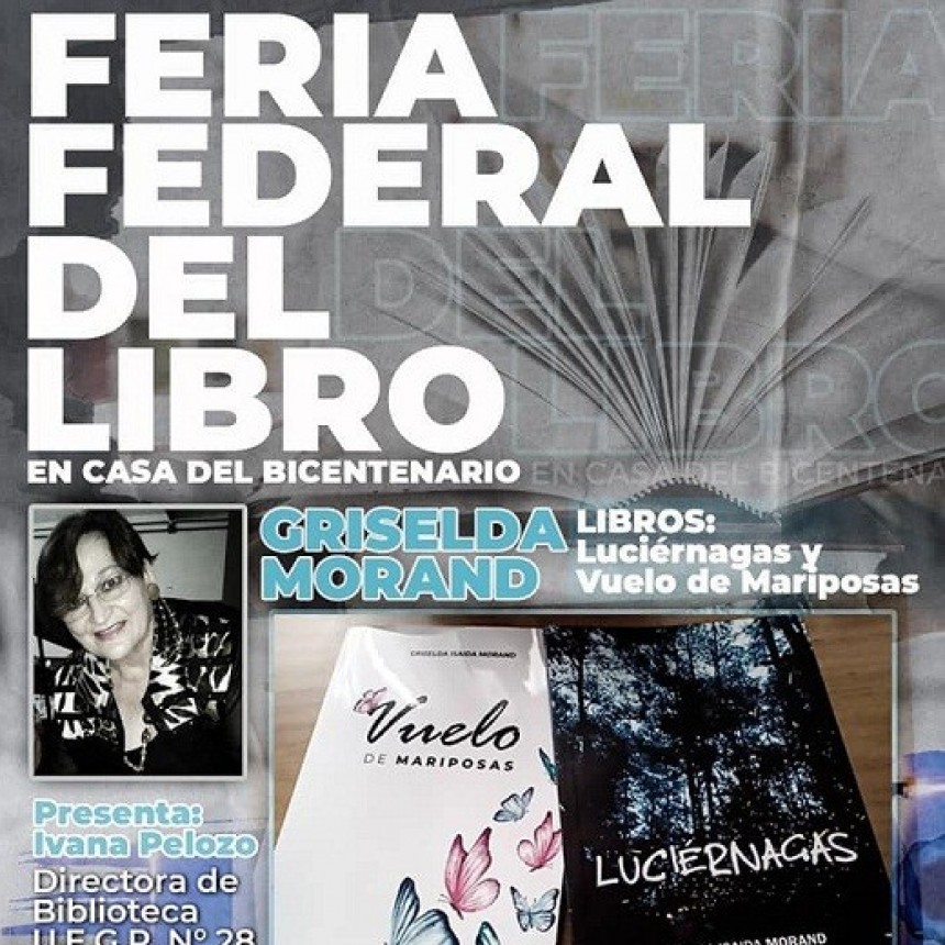 Villa &Aacute;ngela: Hoy 19 horas Acto de Apertura de la Feria Federal del Libro 
