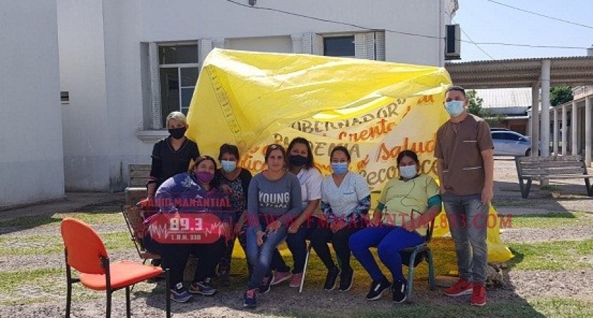 Villa &Aacute;ngela: Trabajadores de Salud anunciaron una Caminata  para Visibilizar su Problem&aacute;tica a la Comunidad y Lograr una Respuesta por parte del Gobierno Provincial
