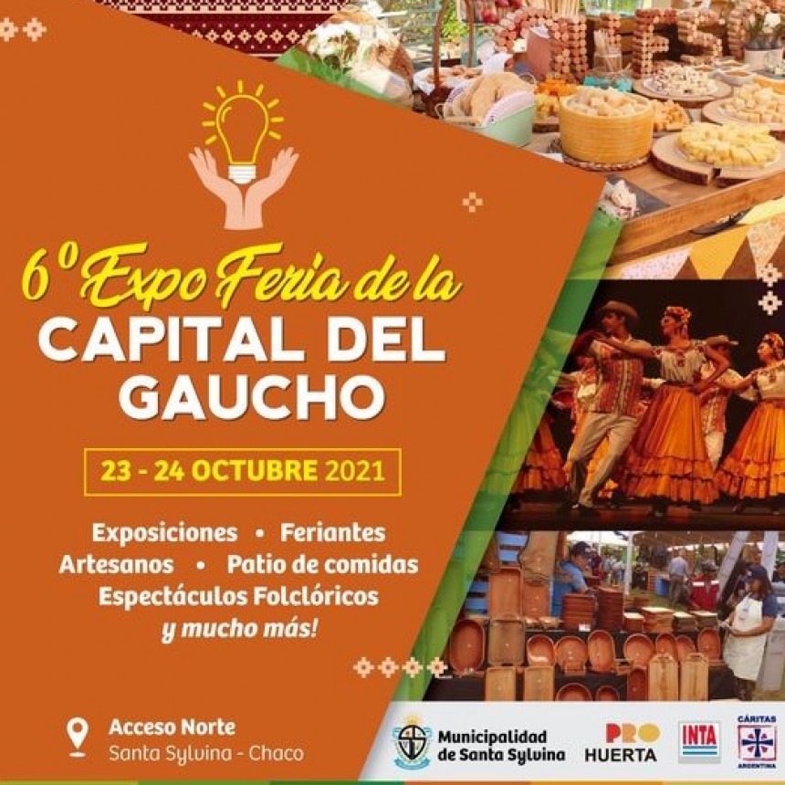 Santa Sylvina: Invita a la 6&deg; EXPO FERIA DE LA CAPITAL DEL GAUCHO
