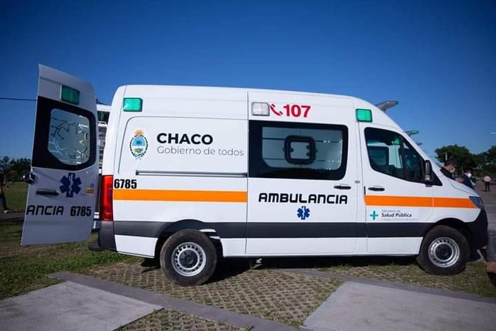 Villa &Aacute;ngela: Se concreto la entrega de una nueva ambulancia para el Hospital |"es la segunda que ten&iacute;amos prometida del gobernador" expres&oacute; Largion Herrera