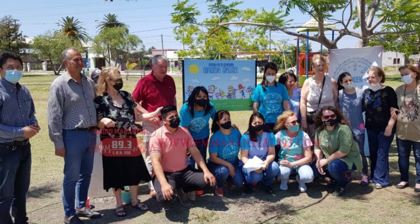 Villa &Aacute;ngela: HOMENAJE | IMPUSIERON EL NOMBRE DE "PASEO DE LA INFANCIA HALINA BALUK" A UN SECTOR DE JUEGOS DEL PREDIO CARLOS GARDEL