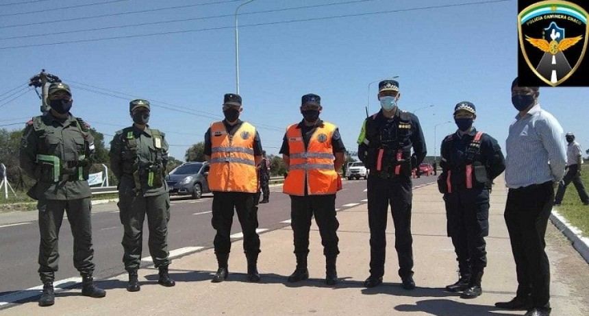 TRABAJO INTERFUERZAS: Polic&iacute;a Caminera suma nuevos operativos de seguridad en las rutas de la provincia