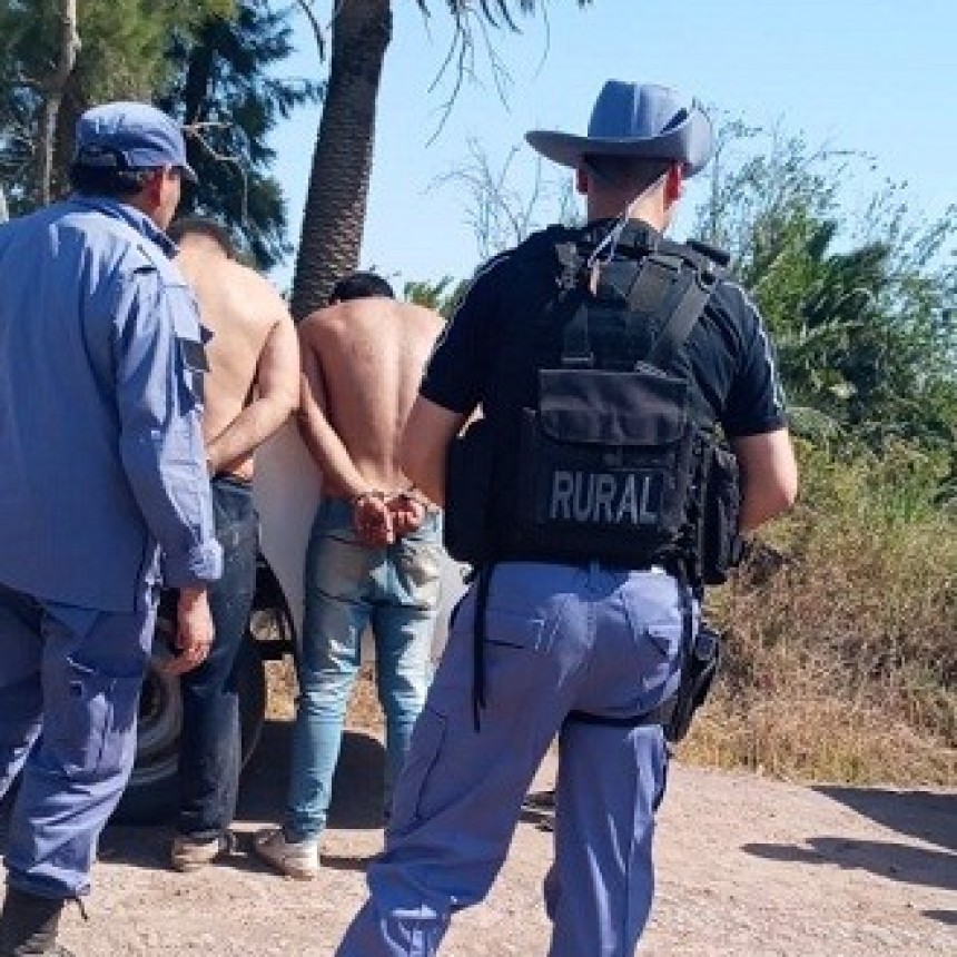 La Clotilde: DETIENEN A DOS MASCULINOS IDENTIFICADOS COMO LOS SUPUESTO AUTORES DEL ROBO EN PAMPA DEL INFIERNO