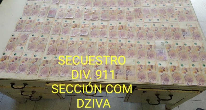Villa &Aacute;ngela: SU NIETO LE ROB&Oacute; 10 MIL PESOS Y EL PERSONAL POLICIAL LOGR&Oacute; RECUPERAR EL DINERO