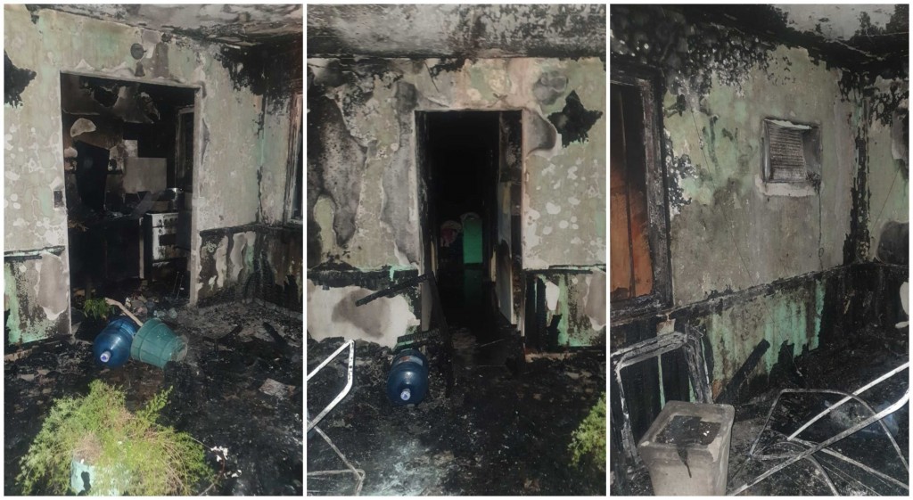 Un incendio en el barrio UPCP arrasó con una vivienda y dejó a tres personas internadas