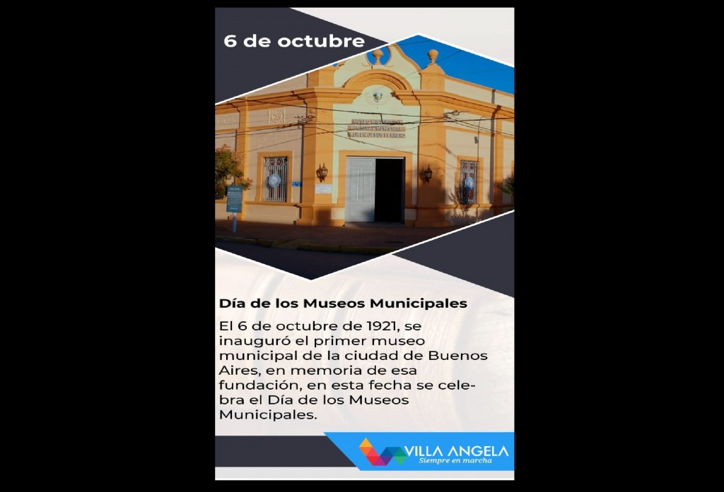 Villa Ángela: EL MUSEO HISTÓRICO Y REGIONAL MUNICIPAL “RUBÉN FERRER” CELEBRA SU DÍA, TRABAJANDO POR MEMORIA DE LA CIUDAD
