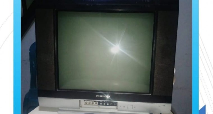 Villa &Aacute;ngela: VEND&Iacute;A UN TELEVISOR ROBADO A UNA MUJER MAYOR