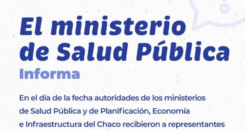 SALUD P&Uacute;BLICA: AUTORIDADES SE REUNIERON CON REPRESENTANTES DE PROFESIONALES RESIDENTES