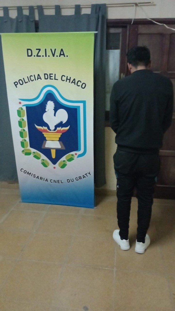 Coronel  Du Graty: Detienen a un masculino con pedido de detención en Charata 