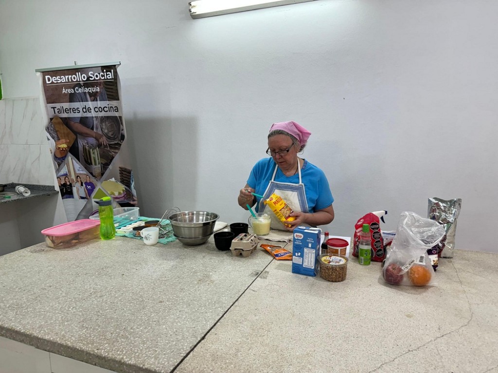 Villa Ángela: El Municipio ofrece talleres de cocina para celíacos en espacios seguros y libres de gluten