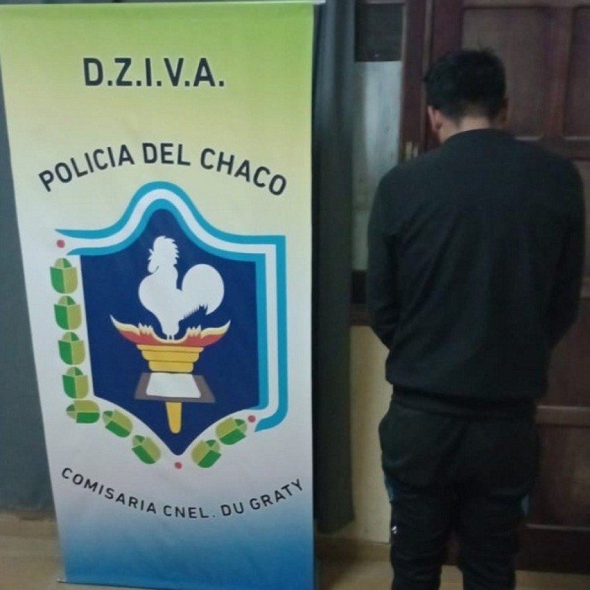Coronel  Du Graty: Detienen a un masculino con pedido de detenci&oacute;n en Charata 