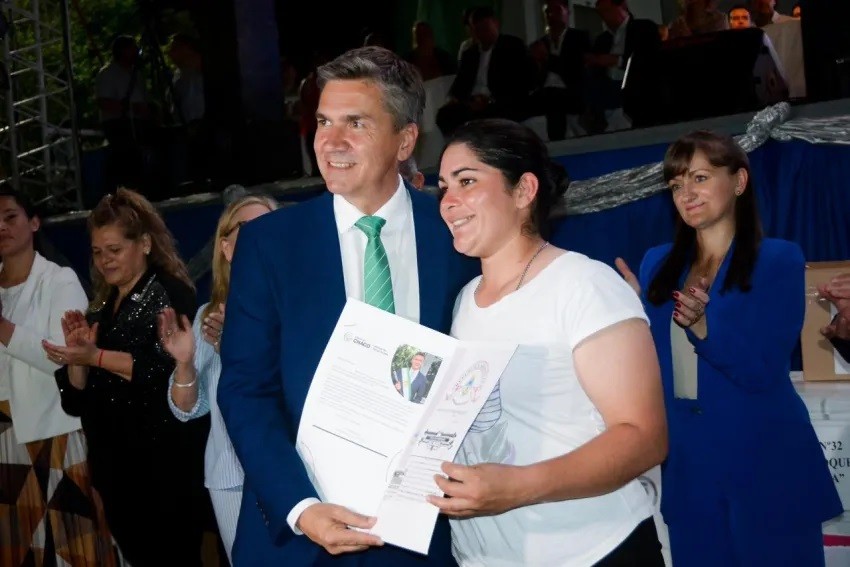 Charata festejó 111 años con obras, entregas y el gobernador Zdero