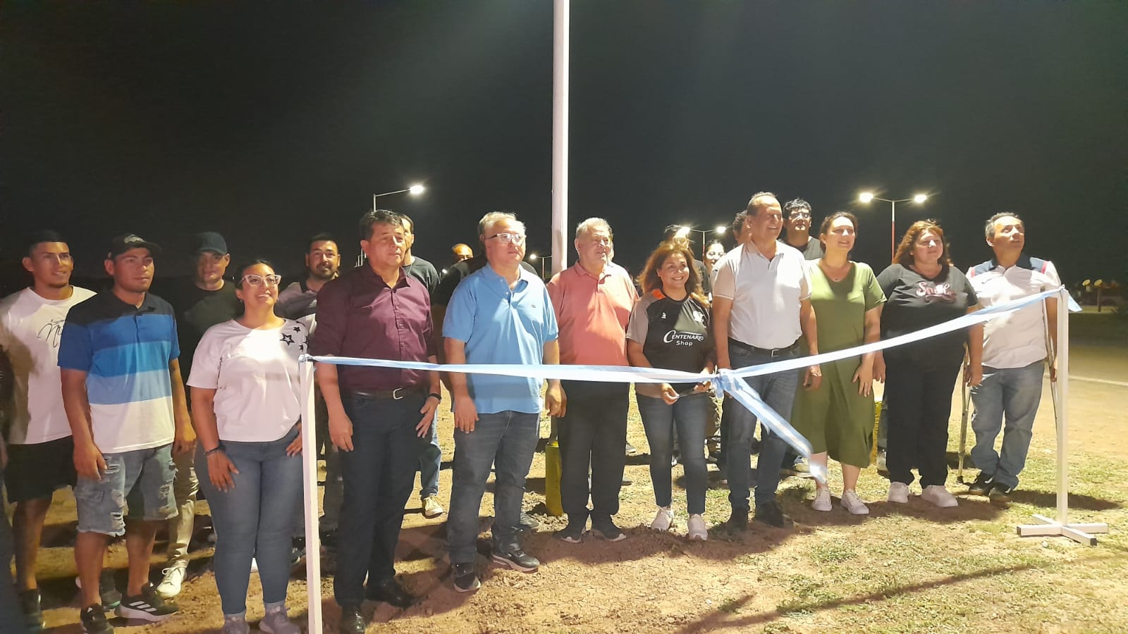 VILLA ÁNGELA INAUGURÓ LA ILUMINACIÓN DEL ACCESO NORTE CON UNA OBRA INTEGRAL QUE TRANSFORMA EL SECTOR