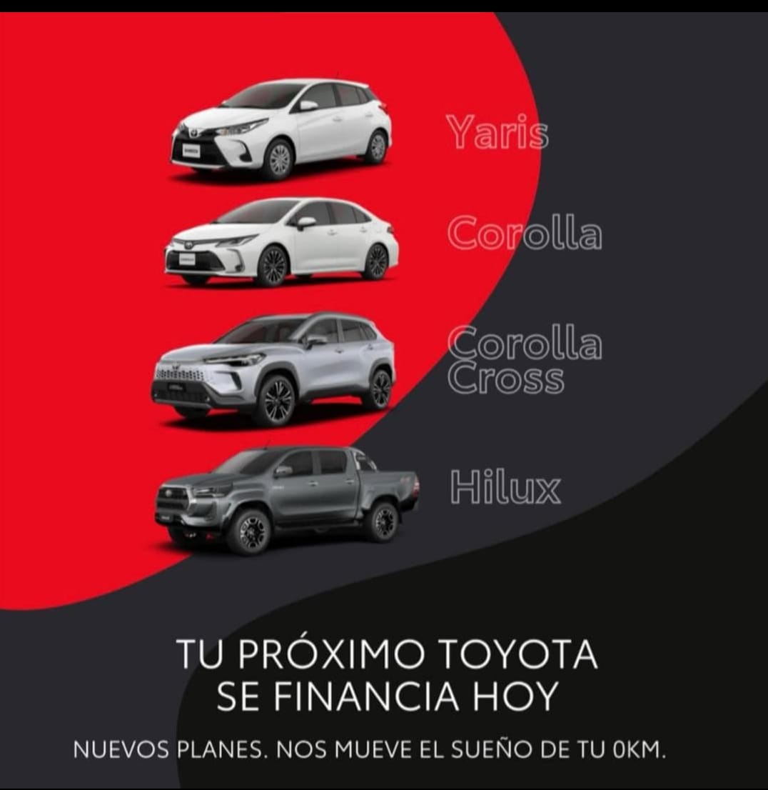 VILLA ÁNGELA: ESTE MES TOYOTA PLAN OFRECE NUEVAS PROMOCIONES Y OFERTAS 