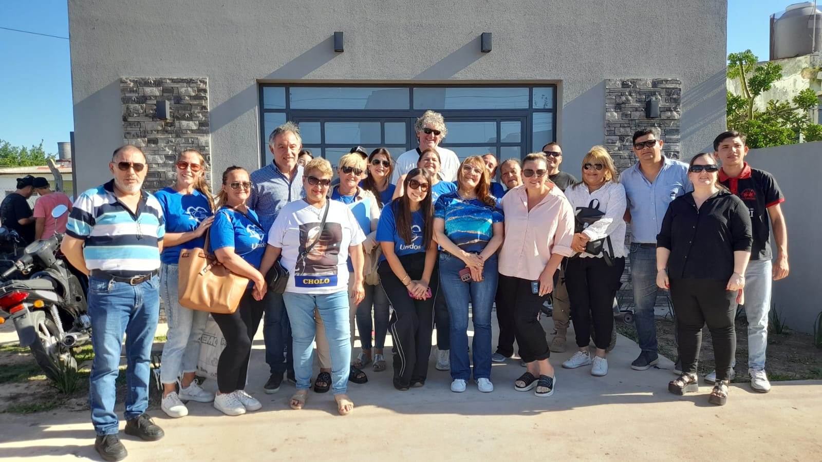 VILLA ÁNGELA: VIALIDAD PROVINCIAL RIPIÓ LA CALLE DONDE RESIDE LA FUNDACIÓN UNIDOS