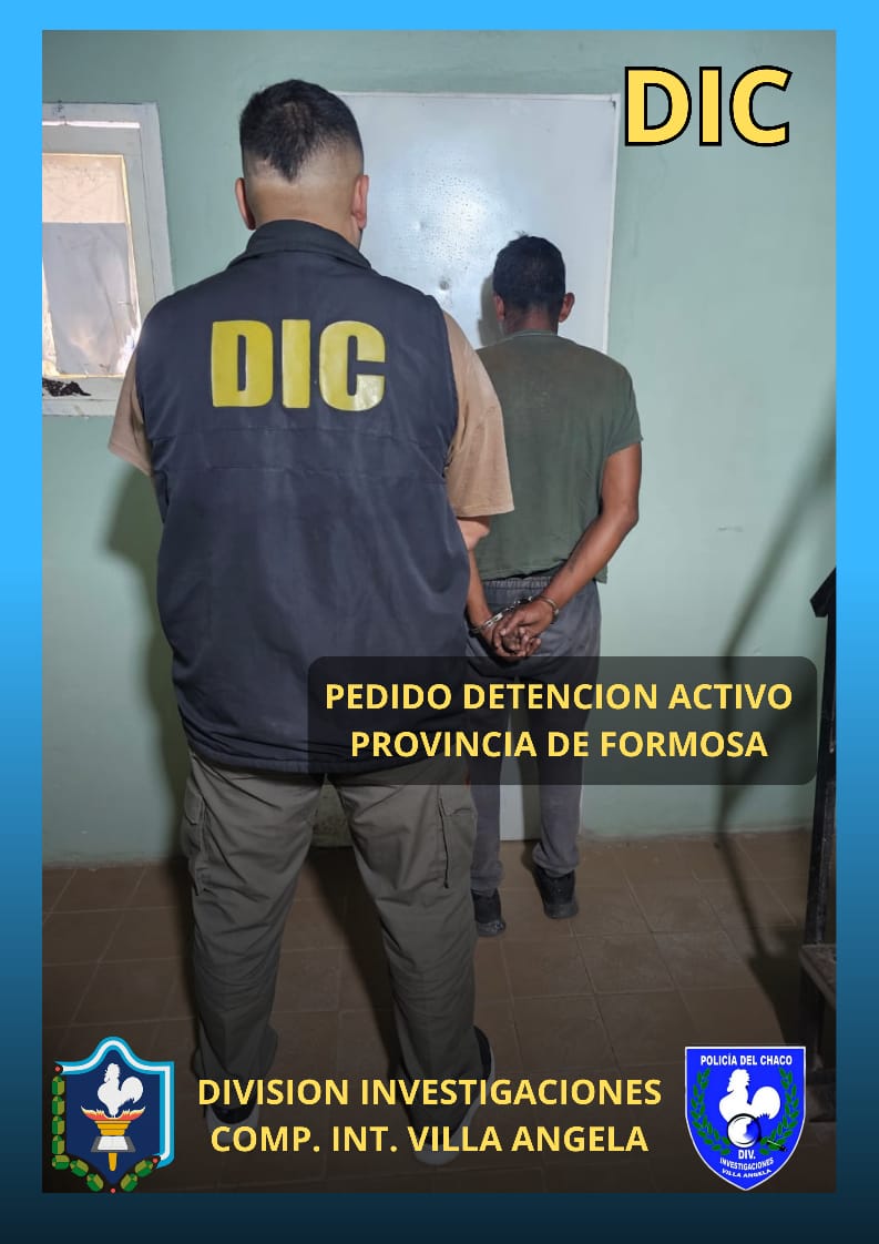 VILLA ÁNGELA: DEMORADO POR PRESENTAR 