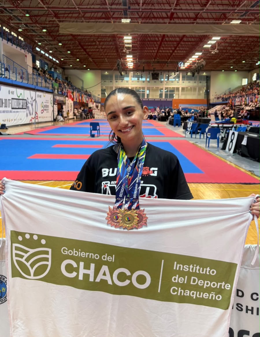 ORGULLO CHAQUE&Ntilde;O: AILEN ACOSTA SE CONSAGR&Oacute; CAMPEONA DEL MUNDO DE TAEKWONDO ITF EN ESPA&Ntilde;A