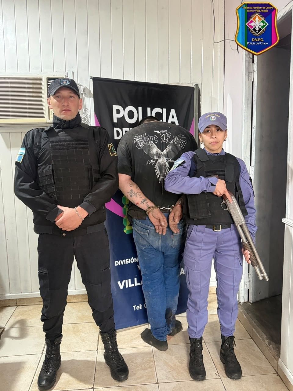 VILLA &Aacute;NGELA: DETUVIERON A UN HOMBRE POR VIOLENCIA DE GENERO