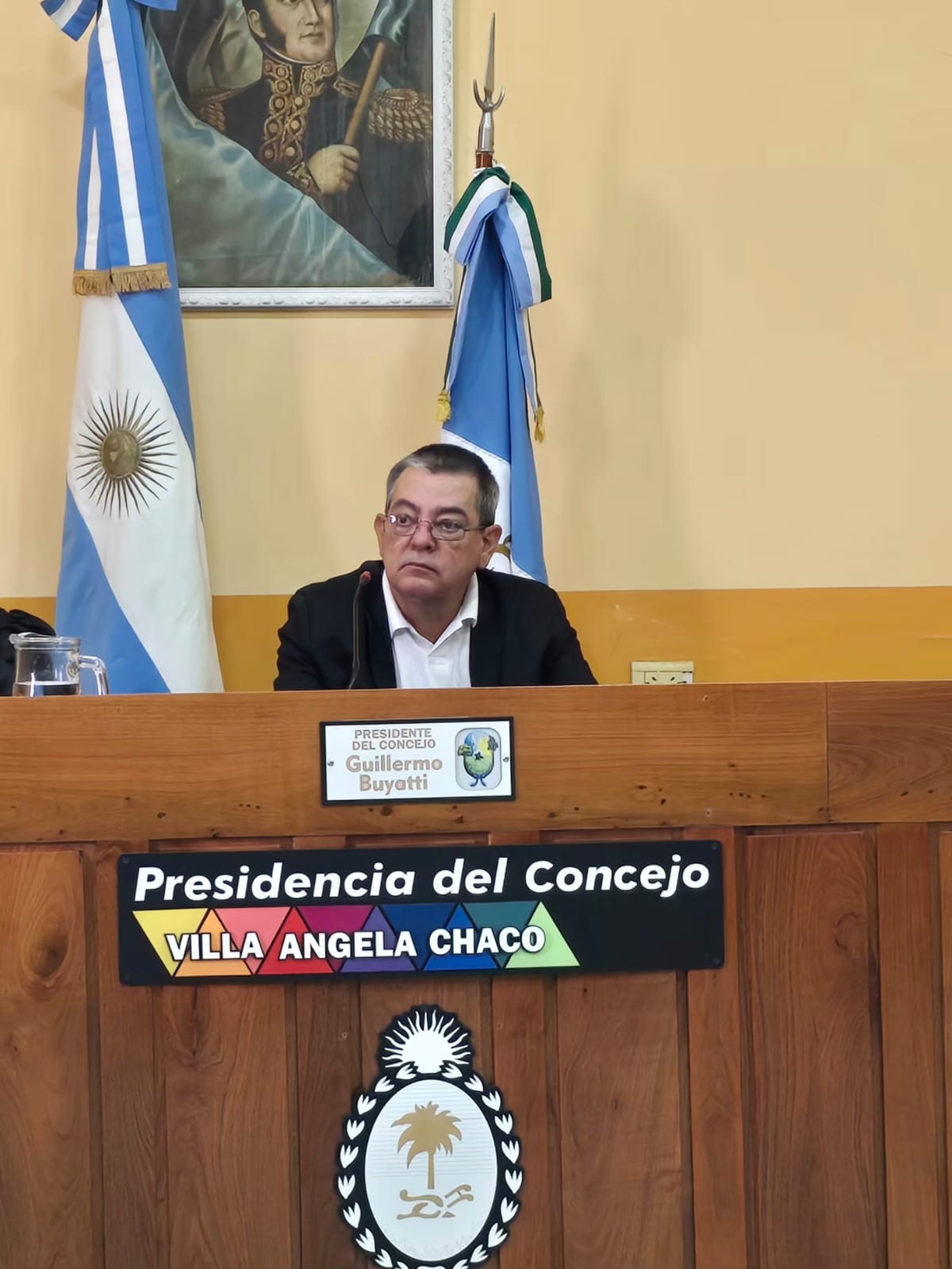 Villa &Aacute;ngela: Buyatti apunt&oacute; contra las pol&iacute;ticas de ajustes nacionales y provinciales: "apoyan la destrucci&oacute;n del Estado y despu&eacute;s le reclaman al Municipio"