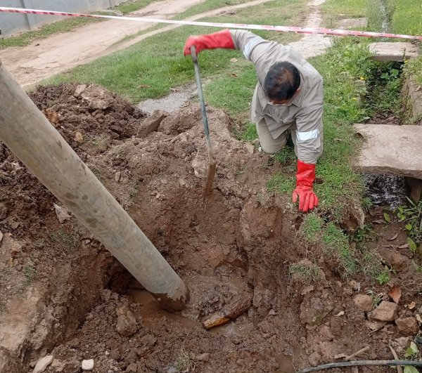 VILLA &Aacute;NGELA: SAMEEP RESTABLECI&Oacute; EL SERVICIO CLOACAL EN EL BARRIO 279 VIVIENDAS