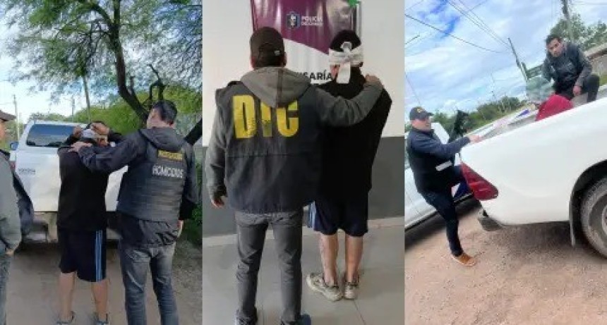VILLA BERBER&Aacute;N: Detuvieron a dos hermanos por atacar a un hombre a balazos