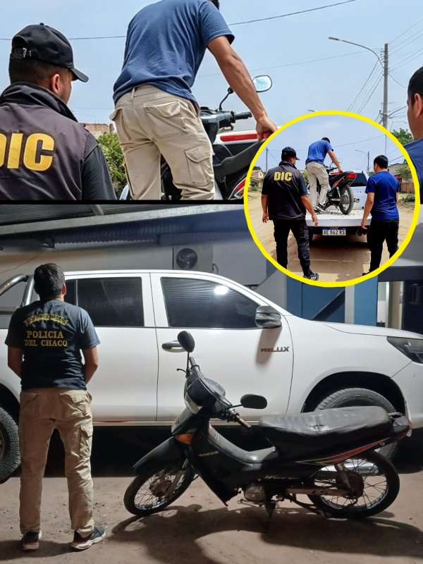 Villa &Aacute;ngela: UNA MOTO, VARIAS AUSENCIAS Y MUCHAS PREGUNTAS: INVESTIGAN SU PROCEDENCIA