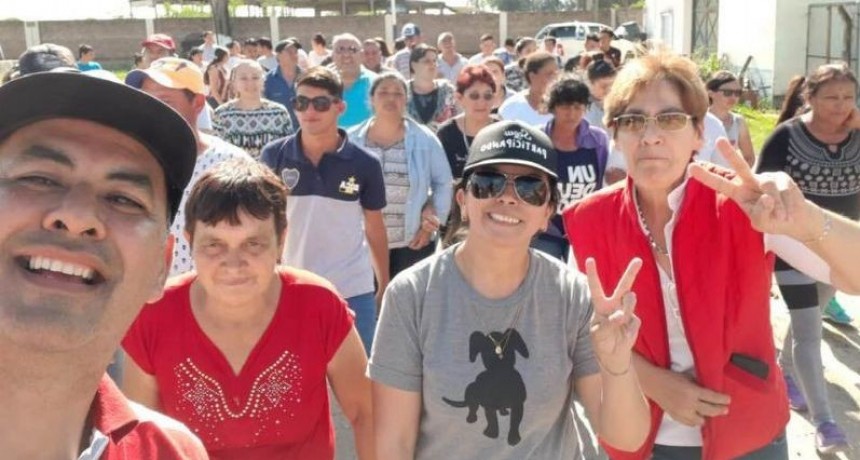 Patricia Lezcano consagró un nuevo triunfo y apoyo de Samuhú