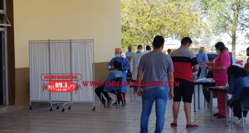 Villa &Aacute;ngela: OPERATIVO DE HISOPADOS EN LA TERMINAL DE &Oacute;MNIBUS