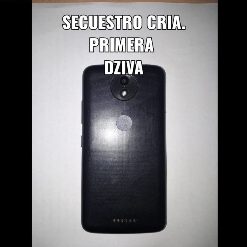 Villa &Aacute;ngela: EL PERSONAL POLICIAL RECUPERA UN TEL&Eacute;FONO CELULAR