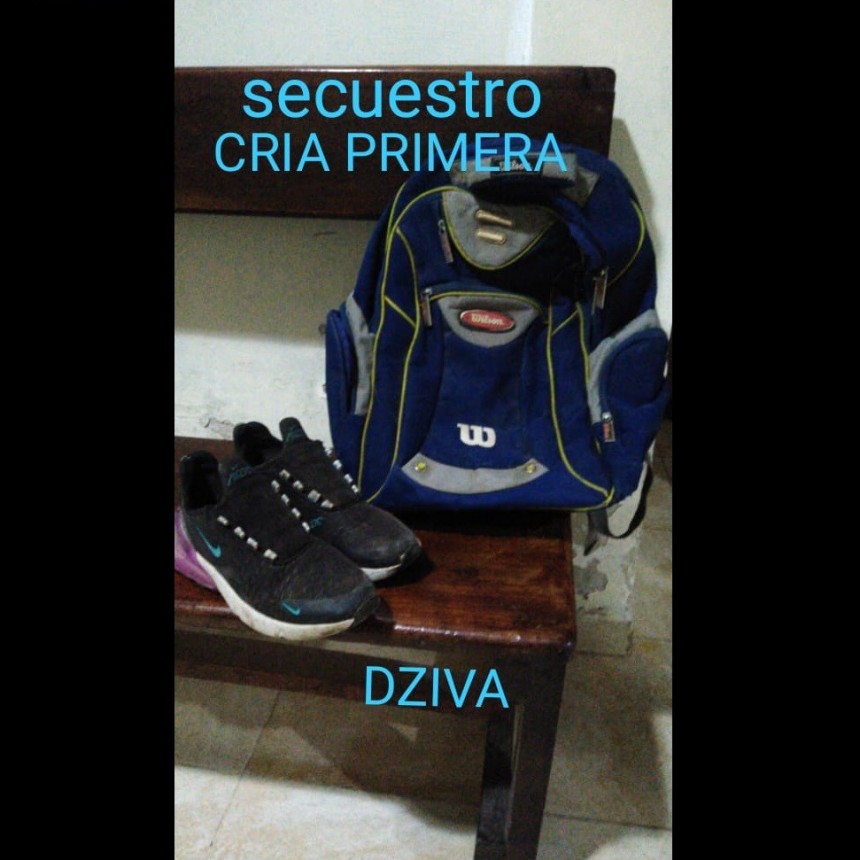 Villa &Aacute;ngela: EL PERSONAL POLICIAL RECUPERA ELEMENTOS ROBADOS A UNA JOVEN DE 20 A&Ntilde;OS Y DETIENE A "HUMO NEGRO" POR EL HECHO