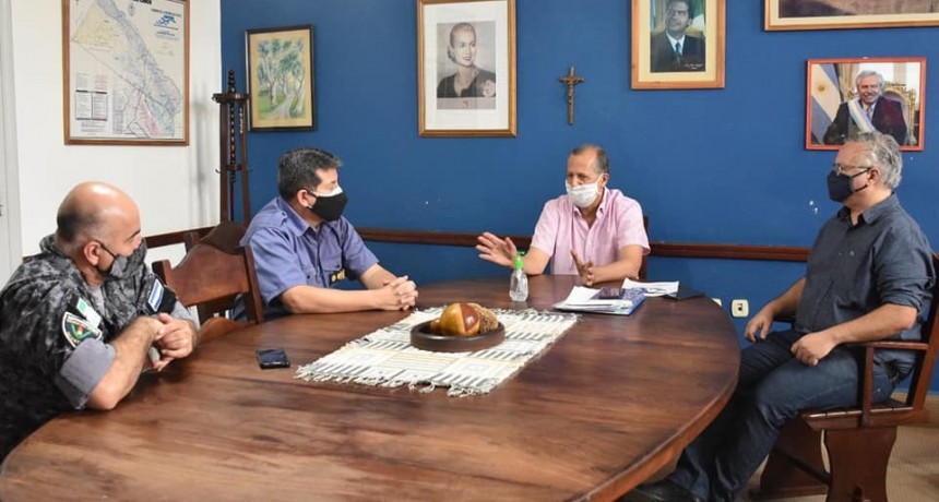 Villa &Aacute;ngela: EL INTENDENTE PAPP COORDINA OPERATIVOS DE CONTROL DE MEDIDAS DE BIOSEGURIDAD EN COMERCIOS