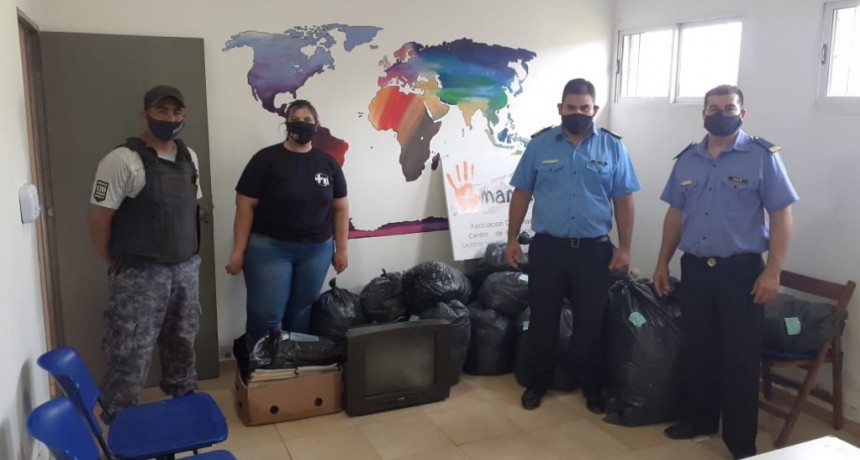 Villa &Aacute;ngela: LA D.Z.I.V.A. REALIZ&Oacute; ENTREGA DE ALIMENTOS Y OTROS ELEMENTOS DE NECESIDAD A DIFERENTES ORGANIZACIONES SOLIDARIAS DE LA CIUDAD