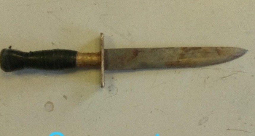 Villa &Aacute;ngela:  AMENAZABA A SUS FAMILIARES CON UN CUCHILLO.