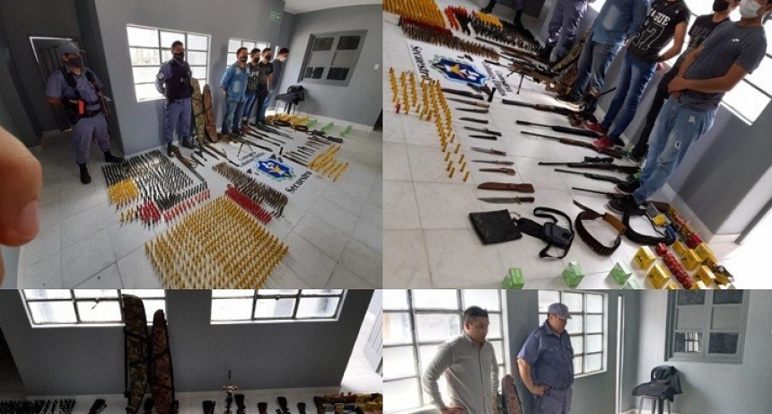 Colonias Unidas: FUE DENUNCIADO POR AMENAZAS, ALLANARON SU DOMICILIO Y DESCUBRIERON QUE TEN&Iacute;A ARSENAL EN SU CASA 