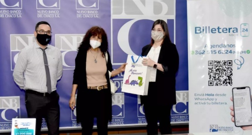 NUEVO BANCO DEL CHACO ENTREG&Oacute; EL MILL&Oacute;N Y LOS REQUETEPREMIOS DEL SORTEO FINAL