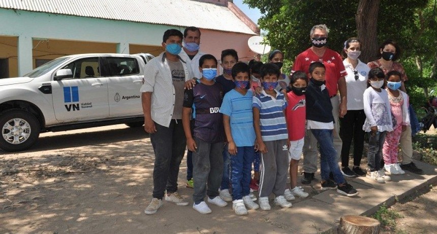 VIALIDAD NACIONAL ACERC&Oacute; DONACIONES A ESCUELAS RURALES APADRINADAS POR EL DISTRITO CHACO 