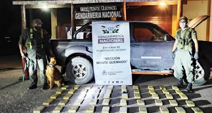 Se Dirig&iacute;a desde Salta al Chaco: DETIENEN UNA CAMIONETA CON 55 KILOS DE COCA&Iacute;NA DENTRO DE VARIOS DOBLES FONDO 